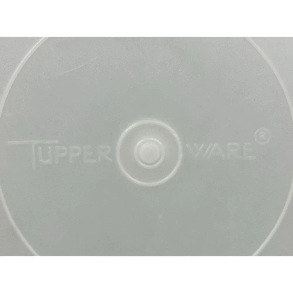 Vintage Tupperware Clear 12.25